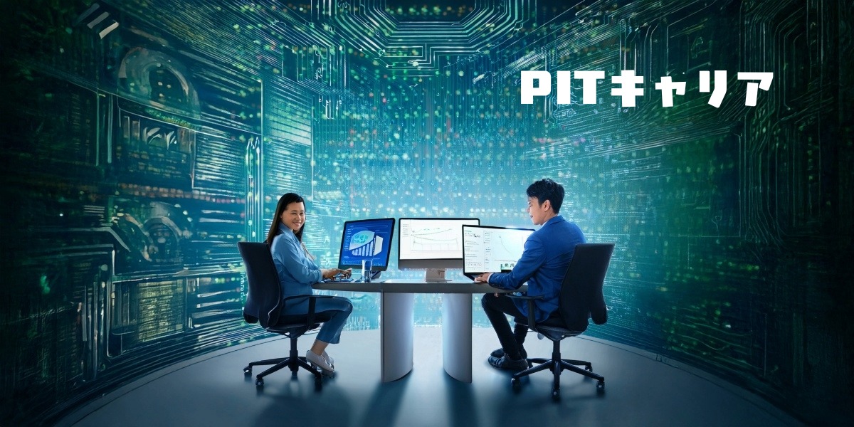 若手エンジニアのキャリアを支える転職エージェント【PITキャリア】のアイキャッチ画像